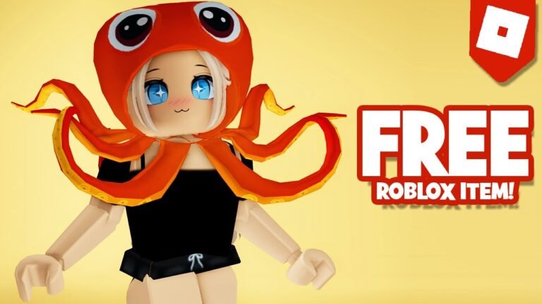 How to Get the Free Octopus Head Accessory in Roblox (2025 UGC Event)