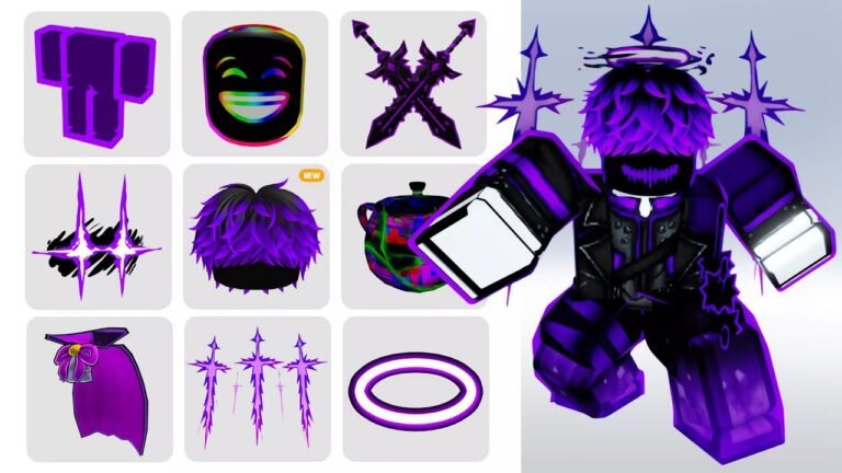 🎁 How to Get 10+ Free Purple Items in Roblox (2025) – Full Guide!