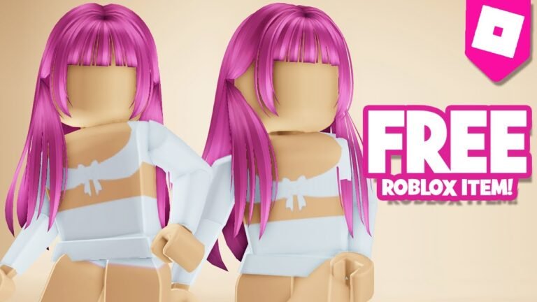 How to Get Free Faceless Mask & Pink Hair in Roblox (2025 UGC) – Easy Guide!