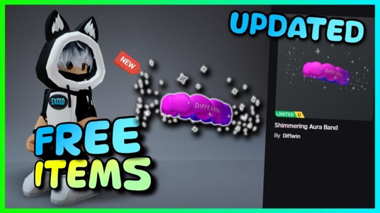 🎉 How to Get the Free Shimmering Aura Band in Roblox (2025)