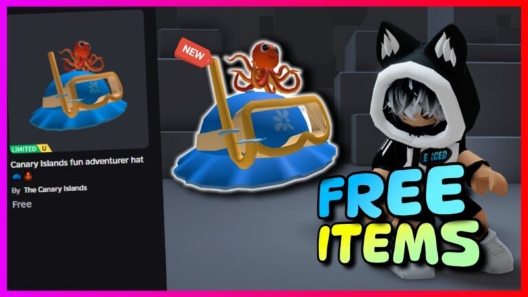 🏝️ How to Get the Canary Islands Fun Adventurer Hat for FREE on Roblox! 🎩🔥