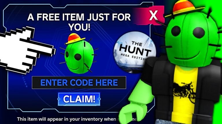🌵 How to Get the Free Cactrot Hat in Roblox – The Hunt: Mega Edition (2025)